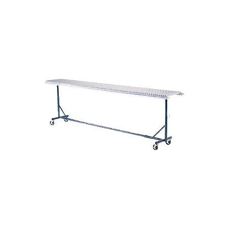Omni Metalcraft Omni Metalcraft Portable Castered Conveyor Support 18"W PTST15.75-23-39-10